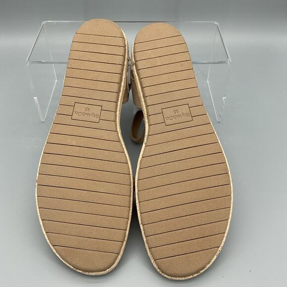 NEW Style & Co Women’s Peggyy Ankle Strap Espadrille Flat Sandal Taupe Size 9.5M - Picture 8 of 10